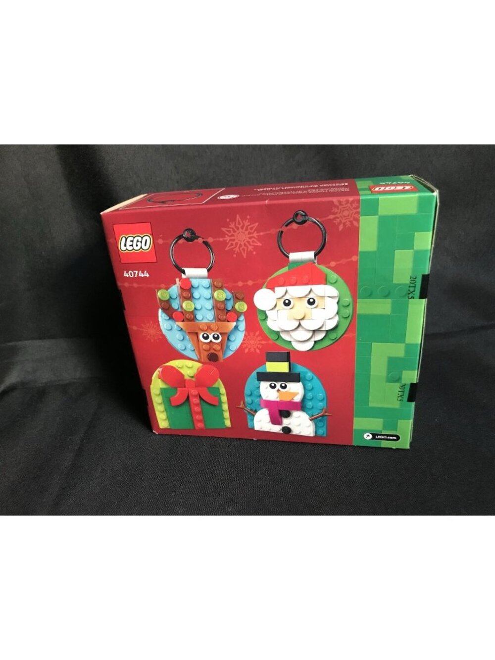 LEGO Authentic Christmas Ornament Selection Building Set Toy 40744